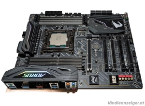 Motherboard Gigabyte X299 + Intel Core i7-7740X Bild 2