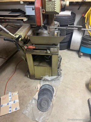 Metallsäge Fahrbar inkl. Blätter Bild 4