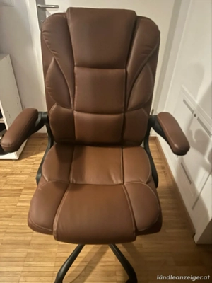 Drehstuhl braun Bild 2