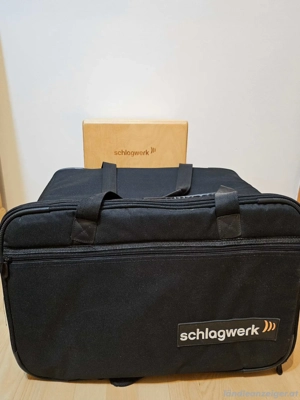 Schlagwerk Cajon 2inOne CP403 snare NATURE - Größe: L mit original Tasche Bild 5