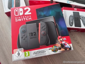 Nintendo Switch 2 konsole Mario kart World bundle mega set Neu top  Bild 4