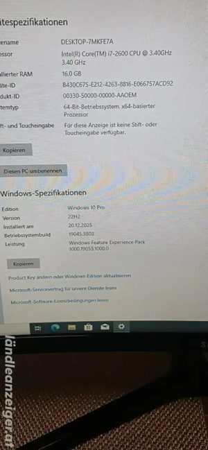 Stand Pc mit WLAN Bluetooth  Bild 5