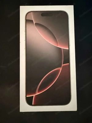 Iphone 16 pro MAX 256GB 100% Akku