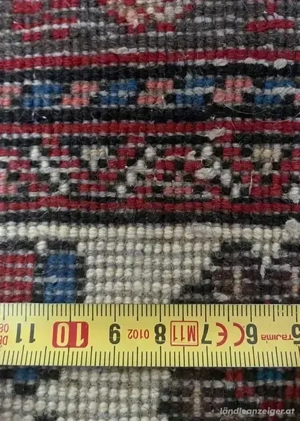 Handgeknüpfter persischer Ghashghai - 295   95 cm - Wolle auf Wolle  Bild 3