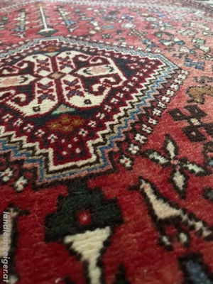 Handgeknüpfter persischer Ghashghai - 295   95 cm - Wolle auf Wolle  Bild 2