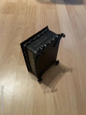 Metall-Schmuckdose mit Edelweiß-Motiv - rustikales Design Bild 3