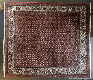 Handgeknüpfter persischer Bidjar Teppich, 204   240 cm, Wolle  Baumwolle