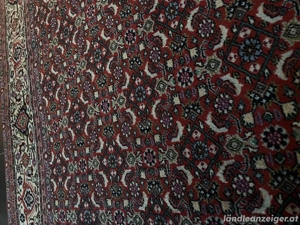 Handgeknüpfter persischer Bidjar Teppich, 204   240 cm, Wolle  Baumwolle Bild 3