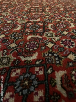 Handgeknüpfter persischer Bidjar Teppich, 204   240 cm, Wolle  Baumwolle Bild 2