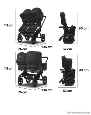 Bugaboo Donkey 5 Twin Kinderwaagen Bild 4