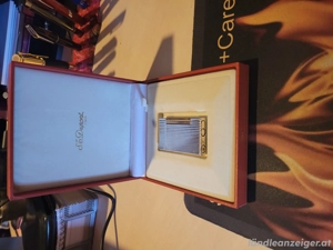 DUPONT Feuerzeug Gold mit OVP Bild 2