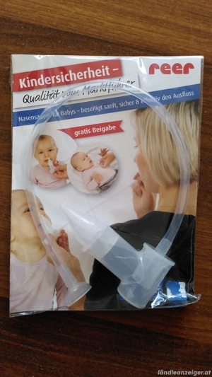 Nasensauger für Babys von reer zu verschenken 