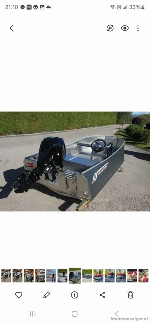 Hochwertiges Alu-Boot Marke SILVER WINGS Boote aus Österreich - leicht, robust & sofort einsetzbar