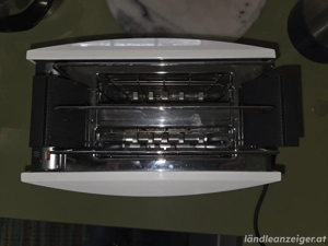 Toaster, Marke Braun, Farbe weiß  Bild 2