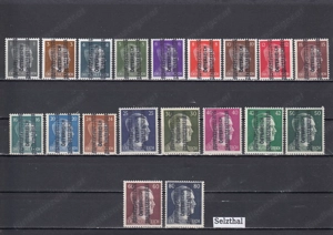 10 Briefmarken Sätze Österreich Privatausgaben mit Aufdruck Postfrisch ab 25  . Bild 2