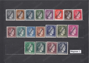 10 Briefmarken Sätze Österreich Privatausgaben mit Aufdruck Postfrisch ab 25  . Bild 5