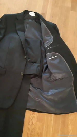 Herrenanzug schwarz, Gr. 54 Bild 2