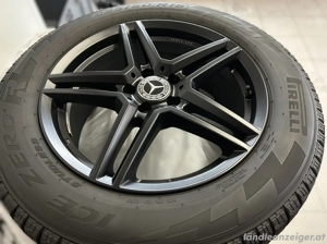 4 Winter-Kompletträder 235 60 R18   schwarze Alufelgen   Mercedes GLC Bild 4