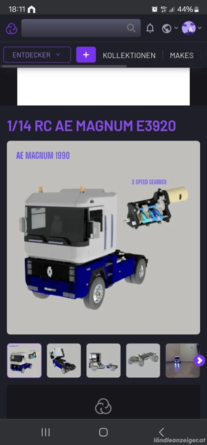 Rc LKW RC 1 14 Modell Bild 4