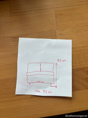 Ledersofa hellbeige superzustand Bild 4