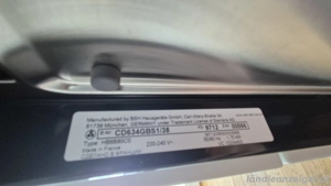 Siemens Dampfgarer CD634GBS1 iQ700   Einbau, Edelstahl, Top-Zustand