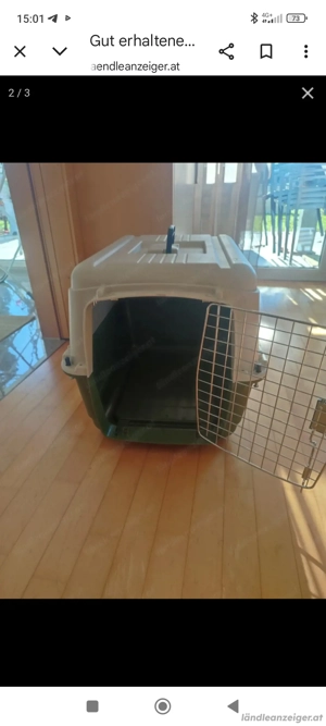 Hundebox gut erhalten  Bild 2