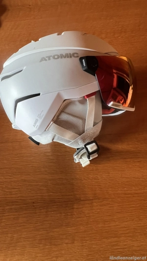 Atomic Schihelm mit Visier, wie neu!! Bild 2