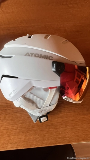 Atomic Schihelm mit Visier, wie neu!! Bild 3