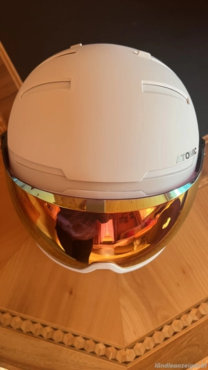 Atomic Schihelm mit Visier, wie neu
