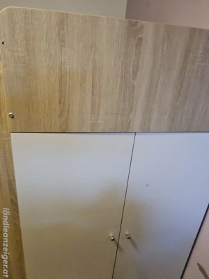 Hochbett mit Schreibtisch, Kinderzimmer Möbel Bild 3