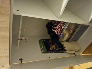 Hochbett mit Schreibtisch, Kinderzimmer Möbel Bild 5