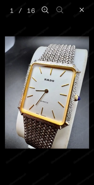 Sehr seltene Orginal Rado Uhr wird verkauft Bild 4