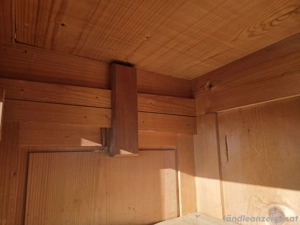 Holzschrank Kasten Holz alt Antik zerlegbar Kommode Natur Bild 4