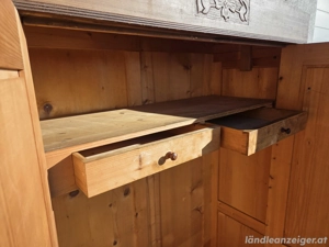 Holzschrank Kasten Holz alt Antik zerlegbar Kommode Natur Bild 3