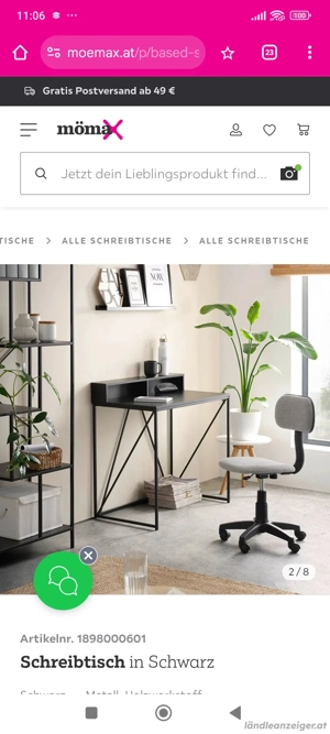 Schreibtisch zu verschenken  Bild 2