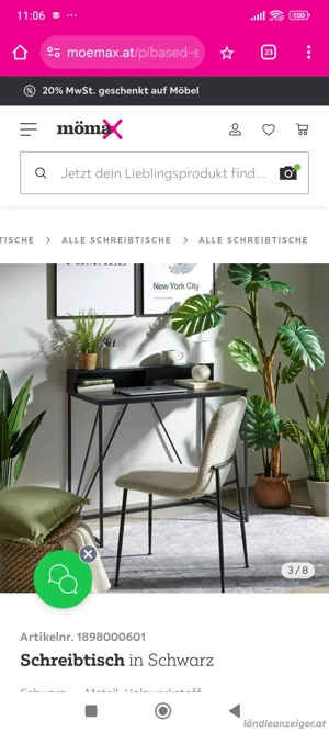 Schreibtisch zu verschenken  Bild 3