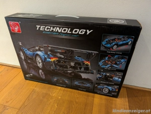 Blauer Supersportwagen 2289Teile Bild 2