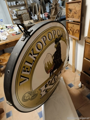 PREISREDUZIERT um -80%  - Ausländisches BIER-Reklame-Schild zum Aufhängen !!!  Ein Echter Hingucker  Bild 3