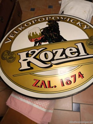 PREISREDUZIERT um -80%  - Ausländisches BIER-Reklame-Schild zum Aufhängen !!!  Ein Echter Hingucker  Bild 6