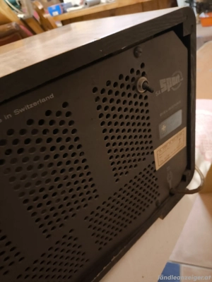 PREISREDUZIERT -80%  .... Alter vorzeigbarer Radio "Marke SPORT" Bj 1952 Bild 7