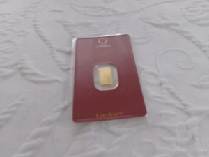 1 Gramm Gold in der originalen Verpackung Bild 4