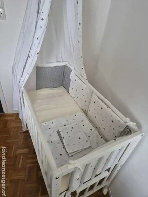 5-in-1 Beistellbett & Stubenwagen   Top Zustand & Vielseitig Bild 2