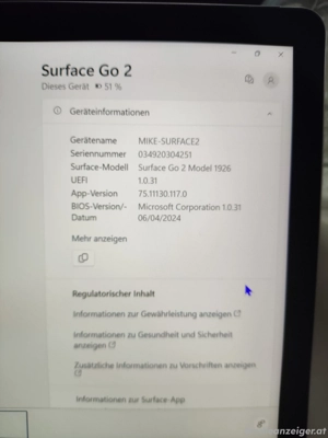 Microsoft Surface Go 2  Bild 6