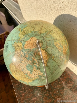 Welt Wegweiser Erdglobus Globus 1910 1915 Dr. Sandro Limbach Verlag O. Gracklauer Leipzig Kolonien  Bild 5