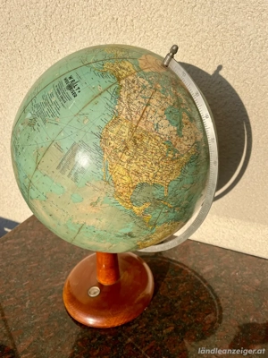 Welt Wegweiser Erdglobus Globus 1910 1915 Dr. Sandro Limbach Verlag O. Gracklauer Leipzig Kolonien  Bild 4