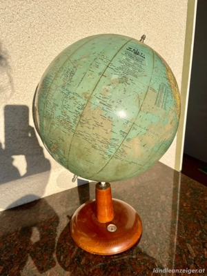 Welt Wegweiser Erdglobus Globus 1910 1915 Dr. Sandro Limbach Verlag O. Gracklauer Leipzig Kolonien  Bild 3