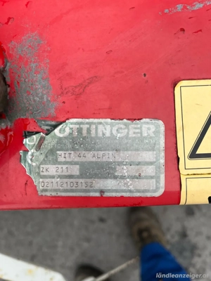 Pöttinger Hit 44 Alpin Hydraulisch Bild 4