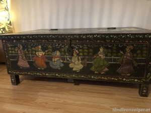 Antike Truhe, India Style Bild 3