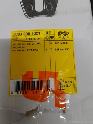 Stihl Light Schwert 40cm 50cm 63cm Bild 4