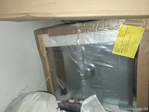 Backofen  mit Glaskeramikkochfeld Silber  schwarz neu Bild 3